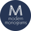 MODERN MONOGRAMS- MONOGRAMS BABY GIFT HOME BAGS LINENS BIRMINGHAM
